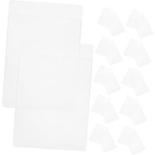Pcs PVC semi-rígido cartão caso cartões de negociação tampa mangas para proteção do jogo