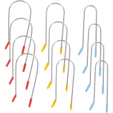 24 Haarclips für elektrische Heizwickler, Dauerwellenwickler-Clips für DIY-Friseursets