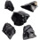 5pcs Small Obsidian Stones Natural Decorative Obsidian Stone Crafts 1