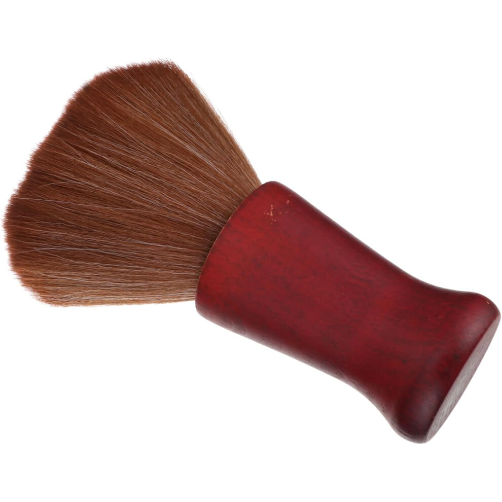 Hkhbjs Unisex Soft Fiber Hairdressing Brush Barber Neck Duster Salon Hair Brush Easy To Use For Broken Hair