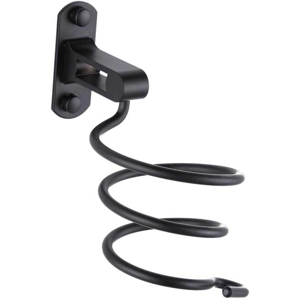 Hkhbjs Bathroom Hair Dryer Rack Wall Mount Hair Dryer Hanger Aluminum Storage Organizer