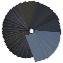 72pcs Wet and Dry Sandpaper to Grit Assortment for Automotive and Wood Finishing Versatile Abrasive