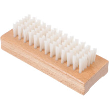1pc Wooden Nail Brush Manicure Brush Fingernail Cleaning Brush (wood Color)