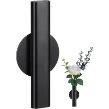 Wandmontierte Blumenröhrenvase, minimalistische dekorative Wanddekoration