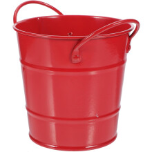 Iron Pen Pot Desktop Organizer Stationery Storage Box Red Iron Pen Cup