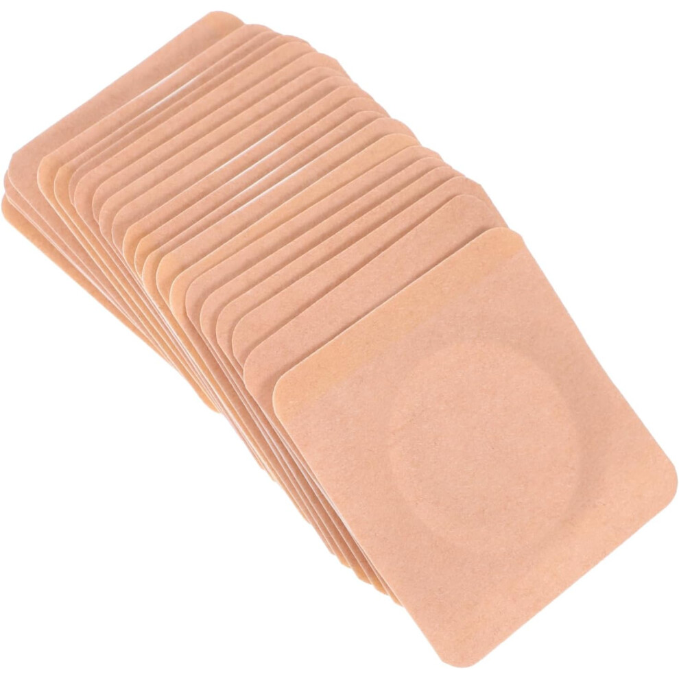 Hkhbjs 50Pcs Newborn Belly Button Stickers 8Cm Breathable Nonwoven Blank Plaster Disposable Navel Patch F