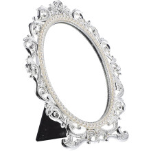 Led Makeup Vanity Mirror Stand Tabletop Mirror for Women Vintage Style Home Decor