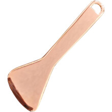 Ferramenta de massagem de olhos de liga de zinco Colher de creme de olhos para alívio da fadiga Colher de maquiagem compacta para mulheres meninas