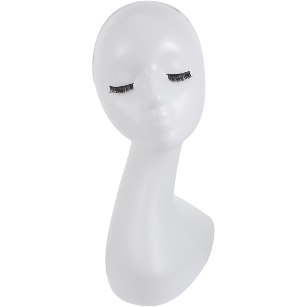 Hkhbjs Professional Hair Accessory Display Stand Swan Head Model For Wig Hat Glasses