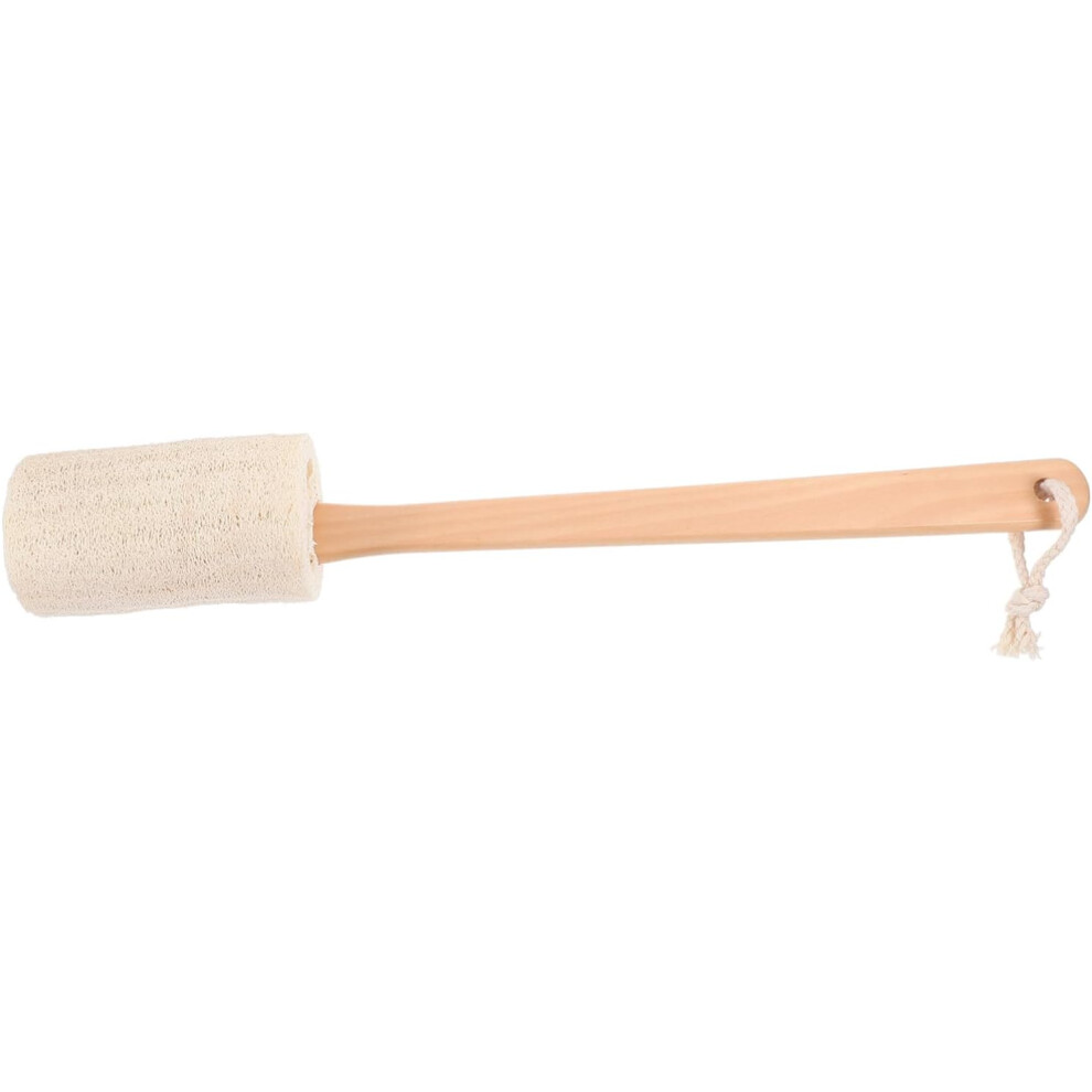 Hkhbjs Natural Loofah Stick Exfoliating Bath Brush For Skin Cleaning Long Handle Loofah Sponge Brush
