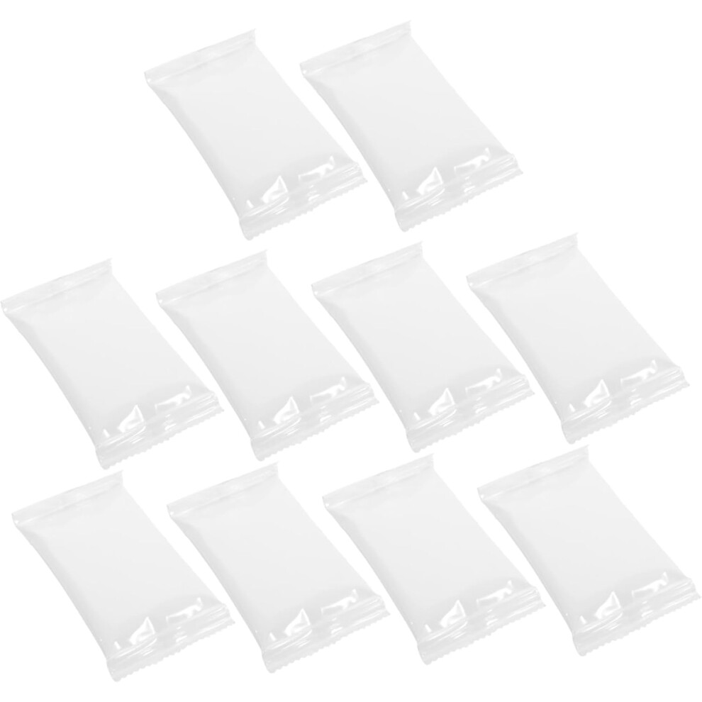 Hkhbjs 10Pcs Reusable Gel Ice Packs For Food Shipping Flexible Freezer Packs