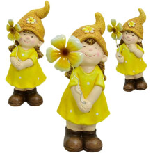 3-teiliges Set bezaubernder Keramik-Mädchenfiguren, niedliche Schreibtischfiguren für die Heimdekoration