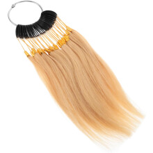 Hair Color Strands for Testing Real Human Hair Color Samples with Gold Buckles Easy to Use for Beginners for Home Use