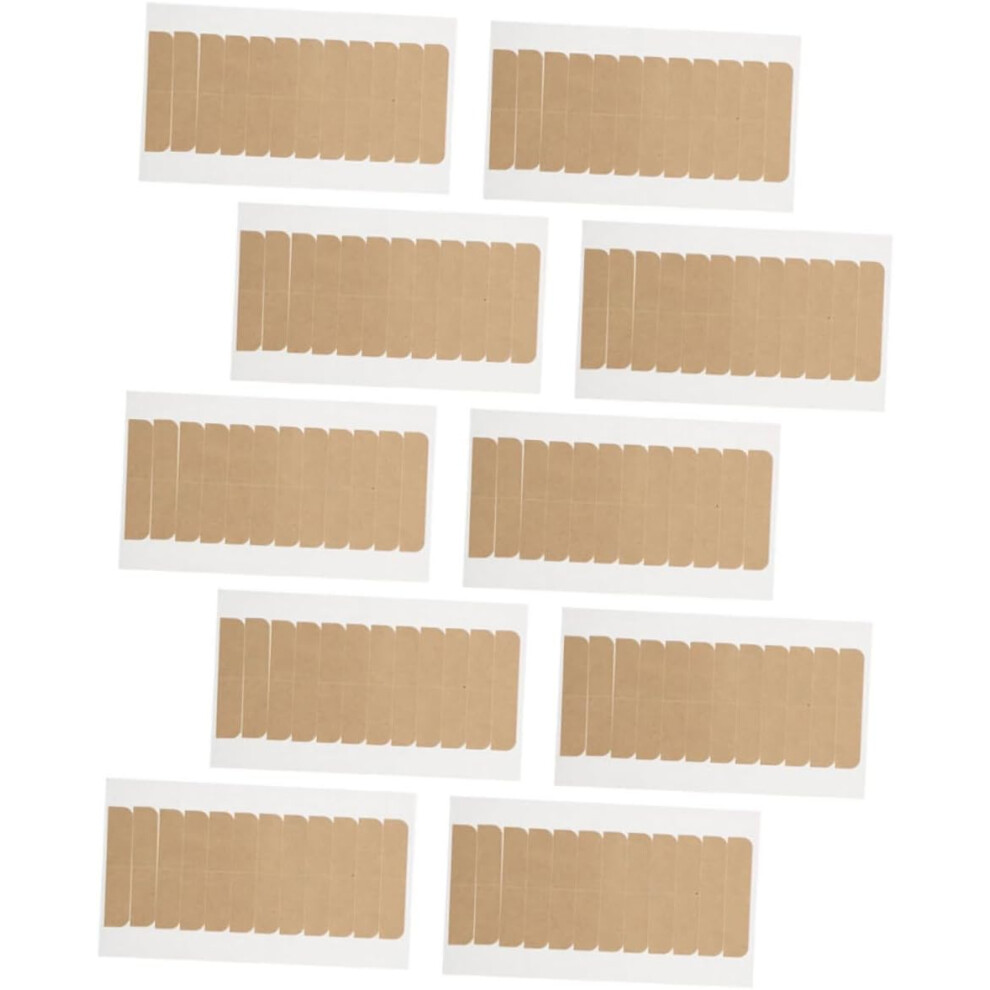 Hkhbjs 10Pcs Double Sided Hair Tape Tabs Strong Adhesive Invisible Replacement Tape For Wigs And Hair Extensions Suitable