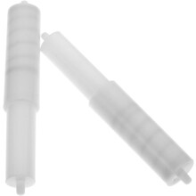 2 Stück Papierrollenhalter, einziehbare Taschentuchbox-Schaft, Kunststoff, Badezimmerzubehör