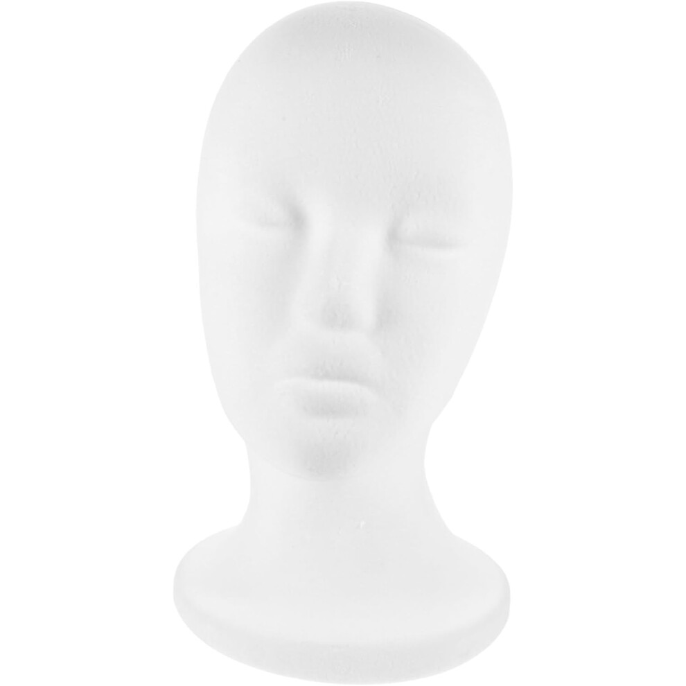 Hkhbjs Unisex Mannequin Head Model Holder For Salon Shop Home Foam Material Display Mannequin Head Stand