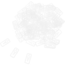 100pcs Shawl Clips Scarf Pins Clips for Clothing Rectangular for Dress Fitting