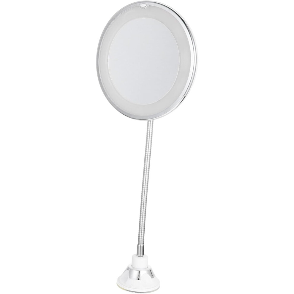 Hkhbjs Light Led Makeup Mirror Magnify Suction Cup For Bathroom Tabletop Use Vanity Cosmetics Mirror