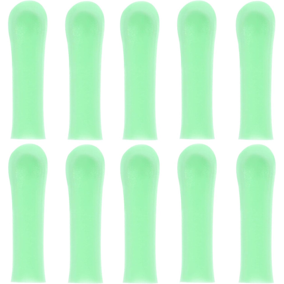 Hkhbjs 10Pcs Silicone Ear Wax Remover Sleeves Comfortable Ear Cleaning Accessories