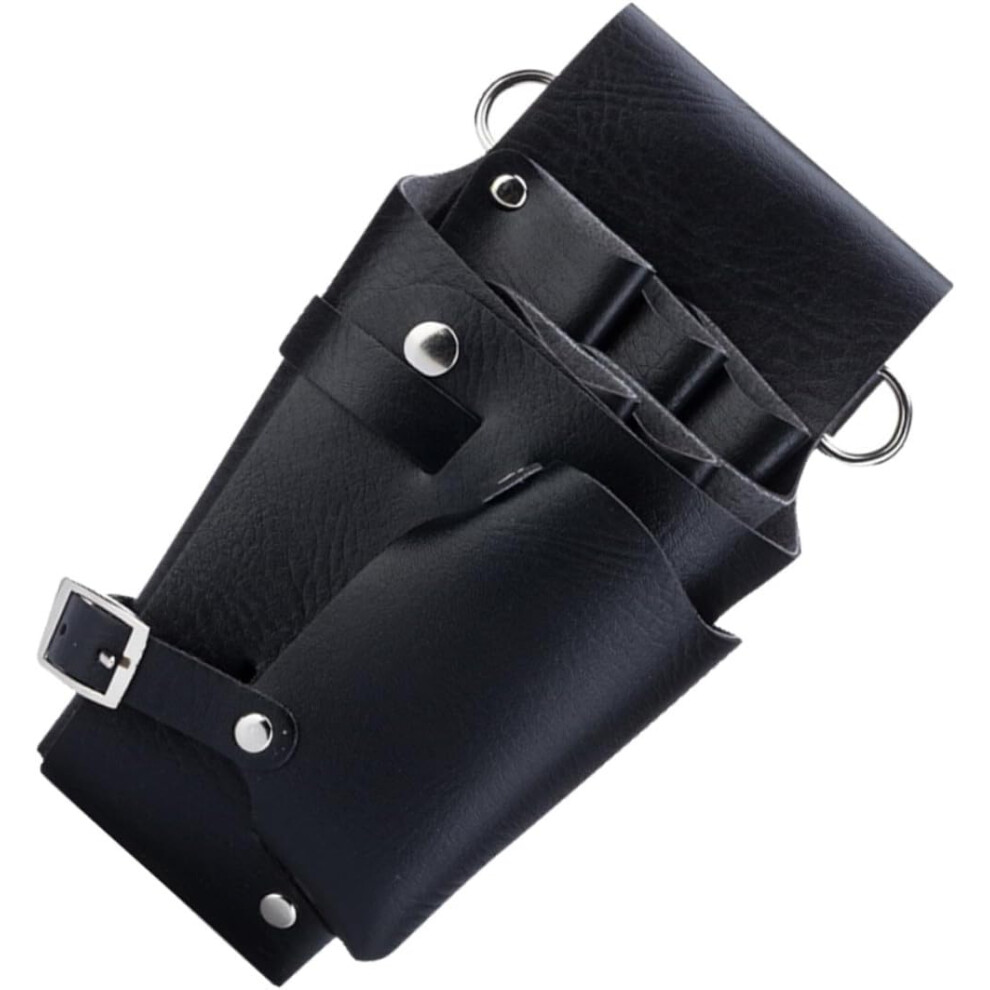 Hkhbjs Black Professional Hairdressing Waist Bag Barber Bag Detachable Scissor Holder Pouch For Hairdressers Salon Use