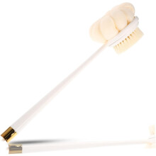 Back Bath Brush Long Handle Double-sided Soft Bristles Exfoliating Scrubber for Shower Body Cleaning Suitable