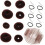 Donut Hair Bun Maker Set with Invisible Quick Updo Tool Kit 1