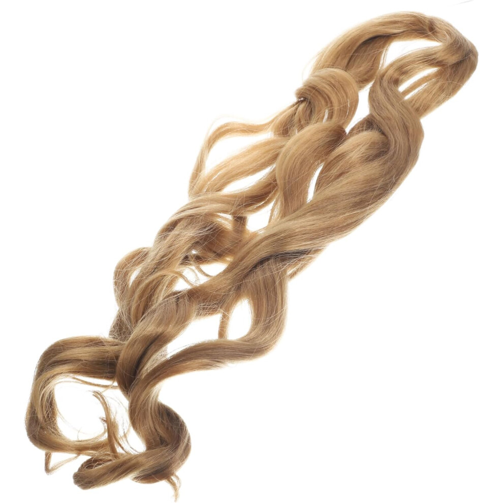 Hkhbjs French Curly Wig Long Synthetic Braiding Wig For Hair Curl Pre Stretched Hair Extension