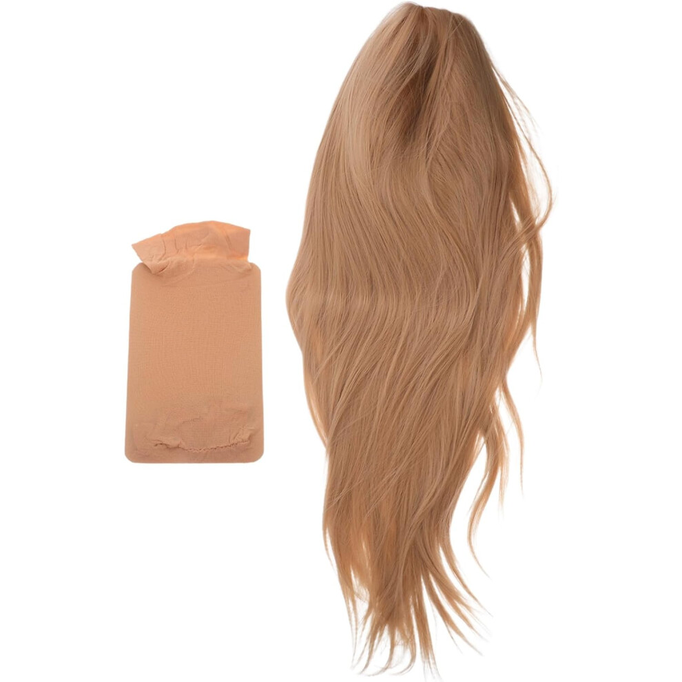 Hkhbjs Unisex Blonde Long Straight Synthetic Wig For Women Realistic Lace Front Wig Matte Finish For Cosplay Party Costume