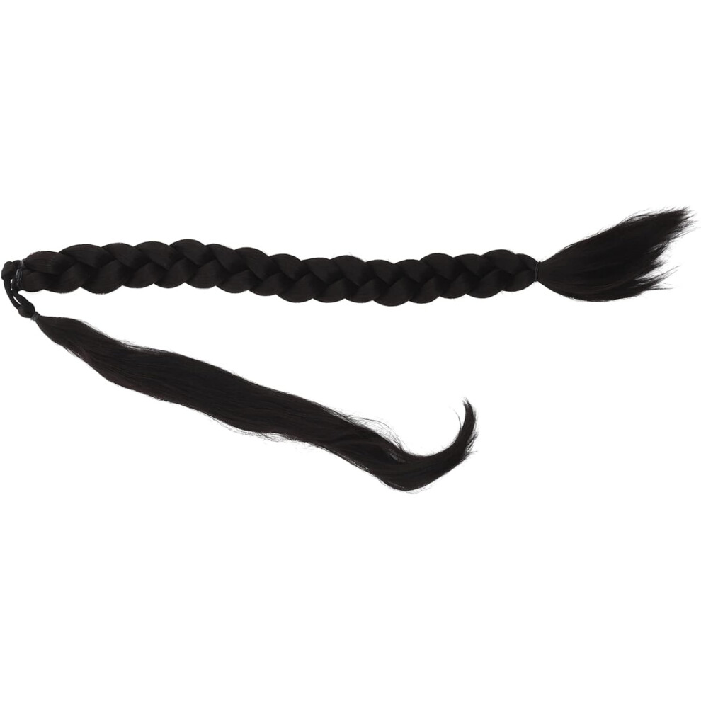 Hkhbjs Braided Ponytail Extension For Women Wrap Around Hair Extensions Long Braided Ponytail Hair Accessory For Daily Use Party Styling