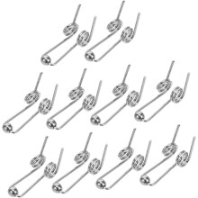 10 Stück Metall-Torsionsfedern für DIY-Lockenstab-Ersatzteile, Haarstyling-Werkzeuge