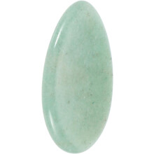 Spa pedra polegar placa de massagem natural Jade água gota forma