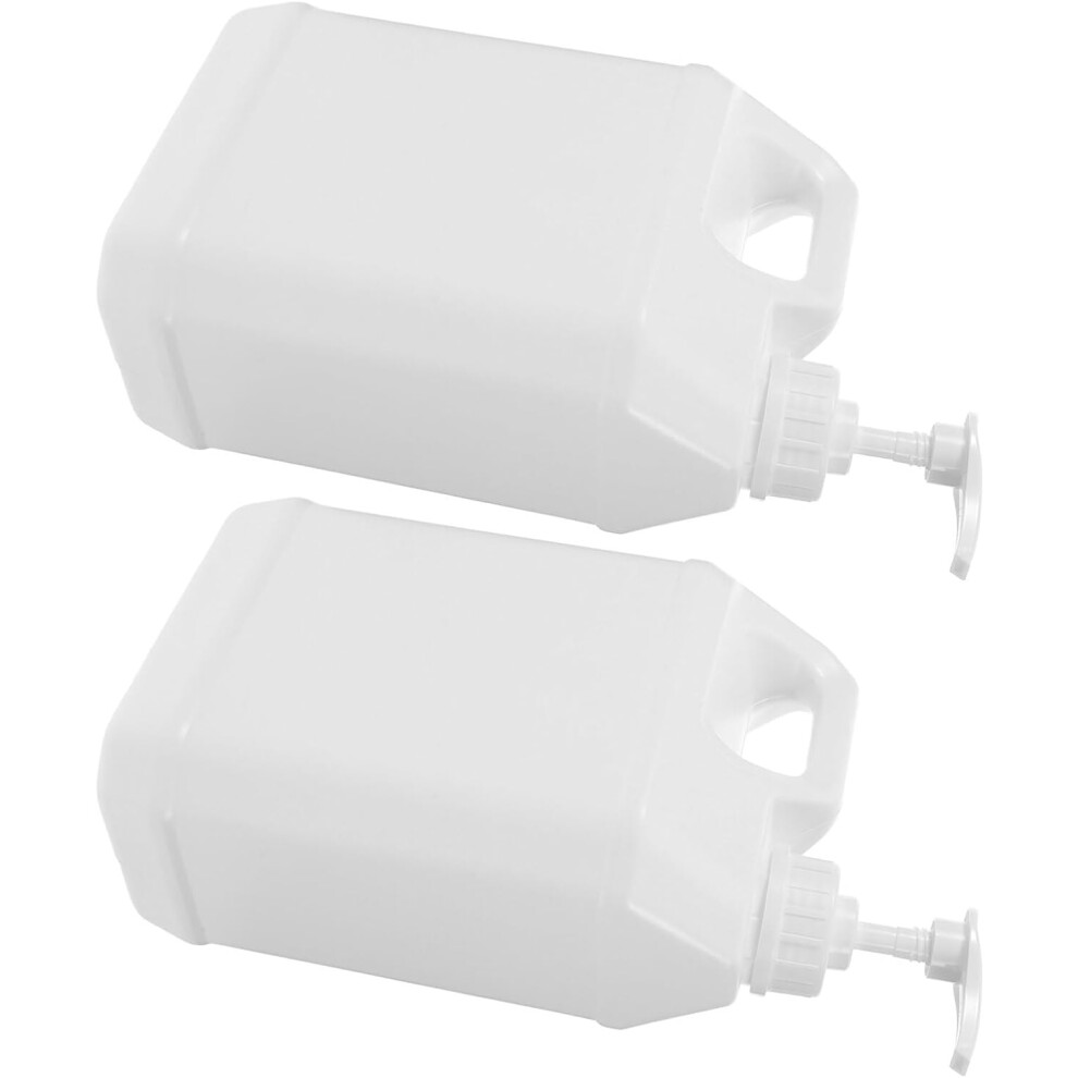 Hkhbjs 2Pcs Refilling Buckets Liquid Soap Dispenser Bottle Plastic Pump Bucket