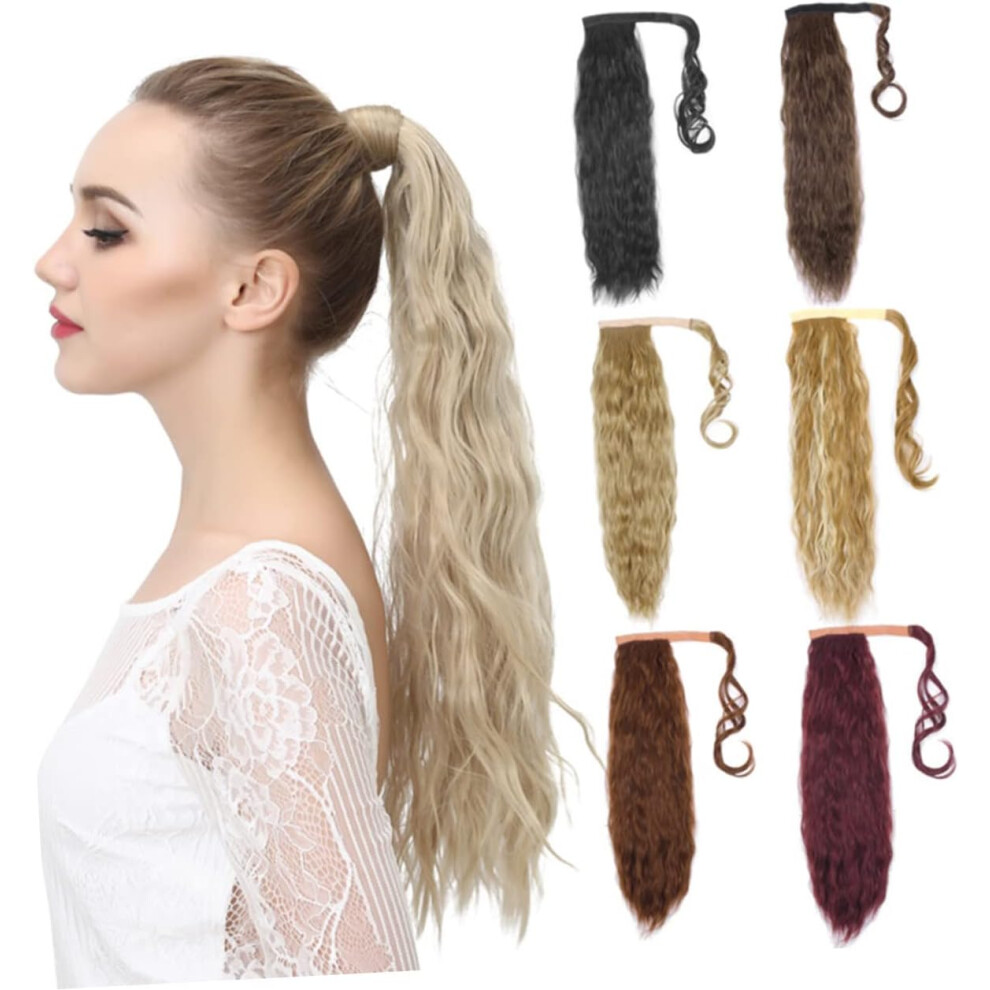 Hkhbjs 1Pc Hair Wig Clamp High-Temperature Resistant Ponytail Extension Natural Look Curly Hairpiece For And Glamour