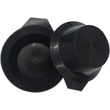 100pcs Creative Hairdressing Bowl Set for Hair Dye Mixing Hair Coloring Bowl Salon Tool Black Plastic Set