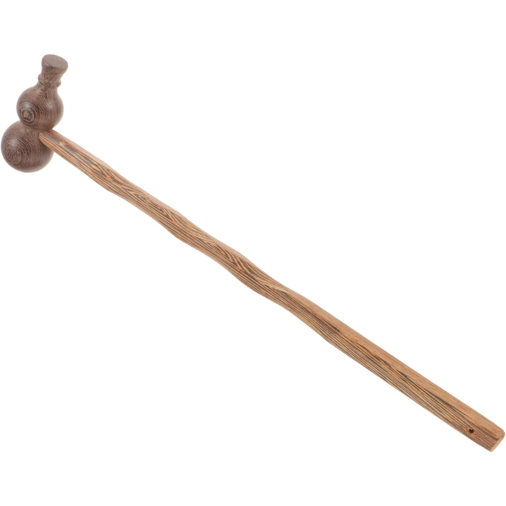 Hkhbjs Chicken Wheel Wooden Mouth Massage Hammer Stick Pat Shoulder Body Tapping Stick Relieving Fatigue Massage Pat Tool