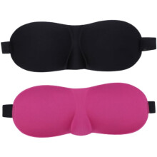 2 Stück verstellbare Schlafmasken mit Verdunkelungsfunktion für Reisen, geeignet für Männer und Frauen