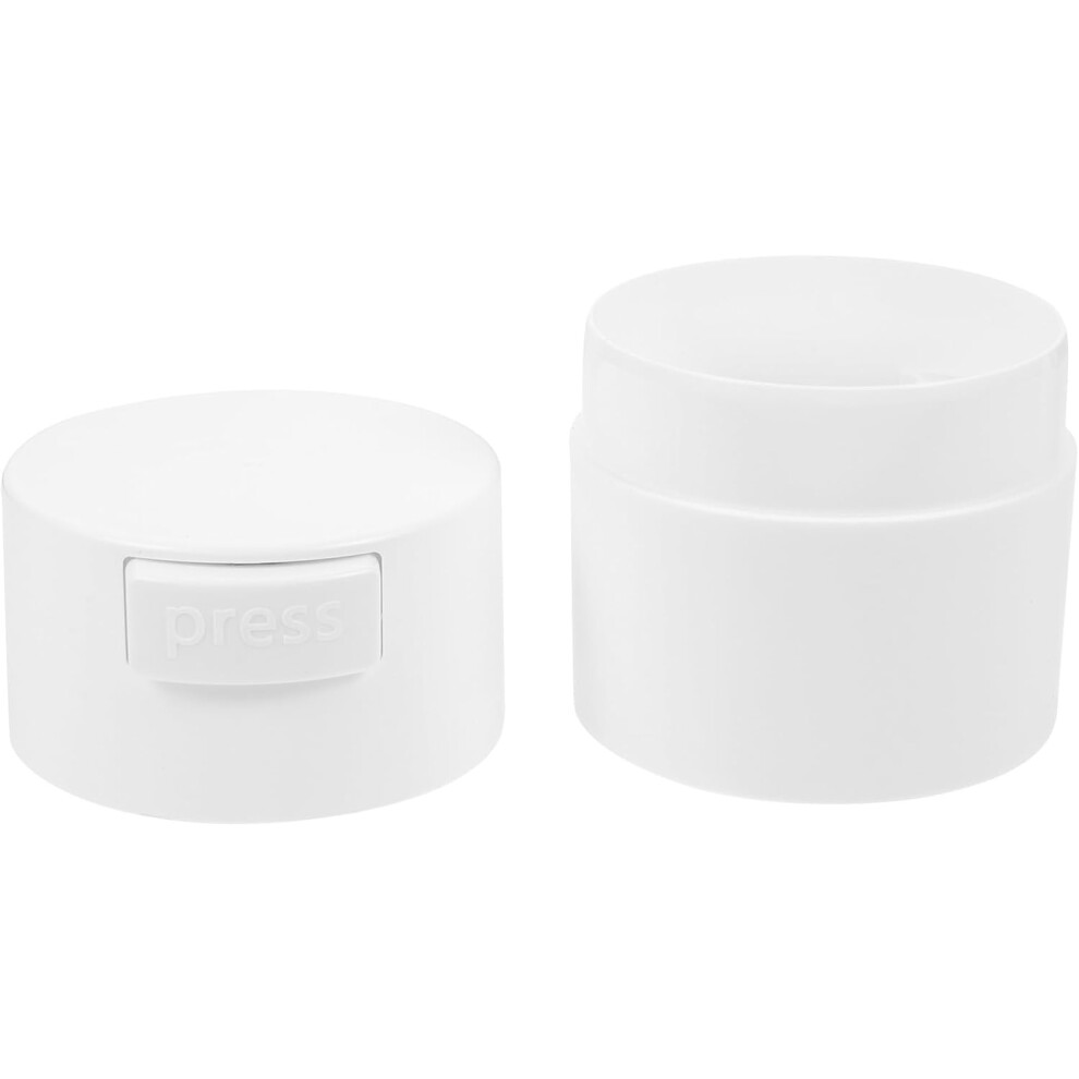 Hkhbjs Lash Extension Glue Airtight Storage Jar Vacuum Sealed Press Type Compact Lightweight Container