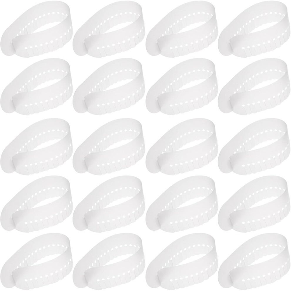Hkhbjs Unisex 20Pcs Keratin Fusion Glue Protector Heat Shield With 30-Hole Multi-Hole Spacer Templates For Quick Weaving Hair Extensions Tool