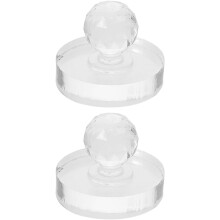 36mm redonda sombra de olhos estampador 2pcs blusher pressionando ferramenta para maquiagem paleta reparação característica magnética