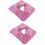 2Pcs Thickened Spa Table Cover with Face Hole Reusable Massage Bed Sheets 1