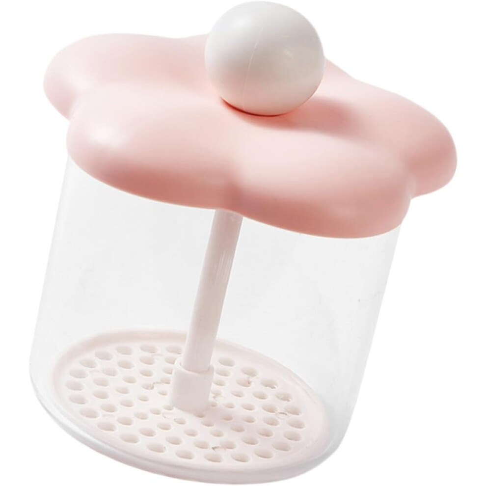 Hkhbjs Pink Plastic Face Wash Foamer Bottle Portable Foaming Maker Press Pump, Manual Facial Cleansing Tool