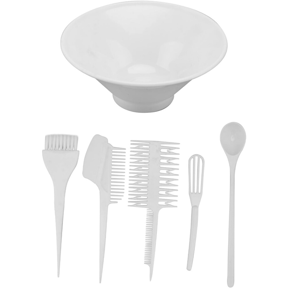 Hkhbjs 6Pcs Hair Coloring Kit Dye Bowl Comb Brush For Hair Dyeing And Professional Hairdressers