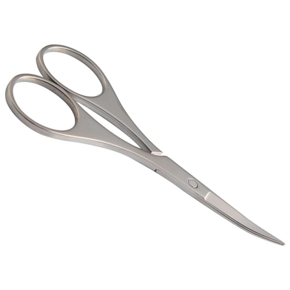 Hkhbjs Stainless Steel Eyebrow Trimming Scissors Precise Nose Hair Scissors For Vibrissa For Facial Hair Removal And Grooming