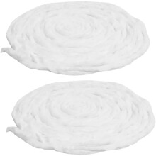 Fornecimentos 2 Pack Perm Rounds de algodão para cabeleireiro Nail Art Spa Perm