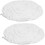 Fornecimentos 2 Pack Perm Rounds de algodão para cabeleireiro Nail Art Spa Perm 1