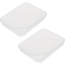 2 unidades de exfoliante de pies de nanovidrio, removedor de callos y raspador de piel muerta para pedicura y cuidado de los pies en la ducha.