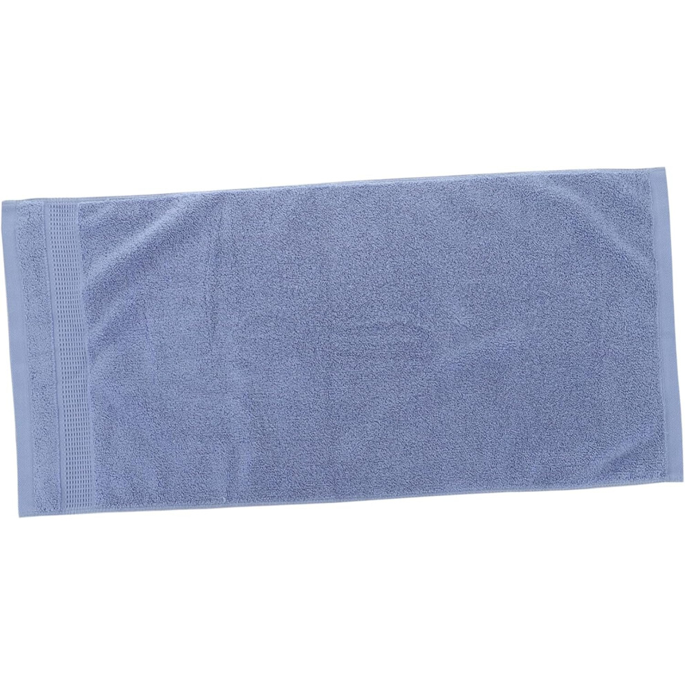 Hkhbjs Blue Thickened Cotton Facial Washcloth Highly Absorbent Supple Bathroom Towel Soft Household Face Care Towel For Daily Use