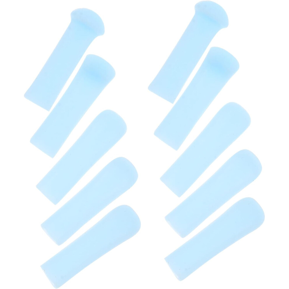Hkhbjs 10Pcs Ear Cleaner Replacement Tips Silicone Ear Wax Removal Tool For Adults