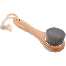 Gesichtsreinigungsbürste mit langem Griff, sanfte Hautpflegebürste für Peeling und Gesichtsreinigung, ideal für unterwegs
