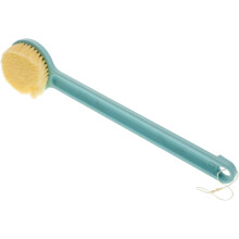 Rugborstel voor onder de douche of in bad, exfoliërende lichaamsborstel met lotionapplicator en zachte borstelharen.